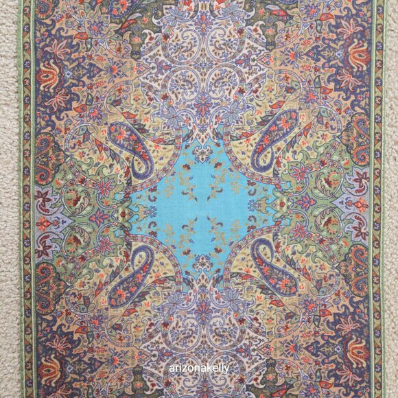 Etro Scarf Wool Silk - Picture 10 of 12